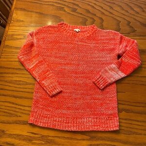 Red Knit Women's Sweater